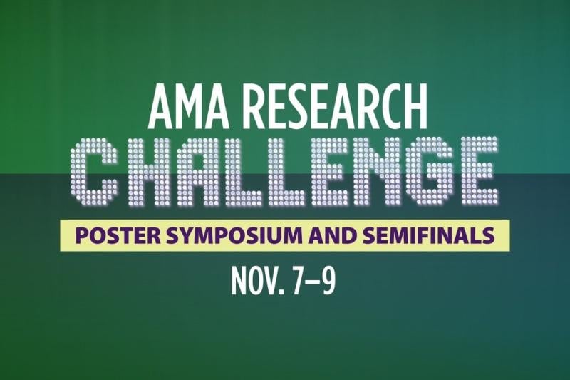 2024 AMA Research Challenge poster symposium and semifinals